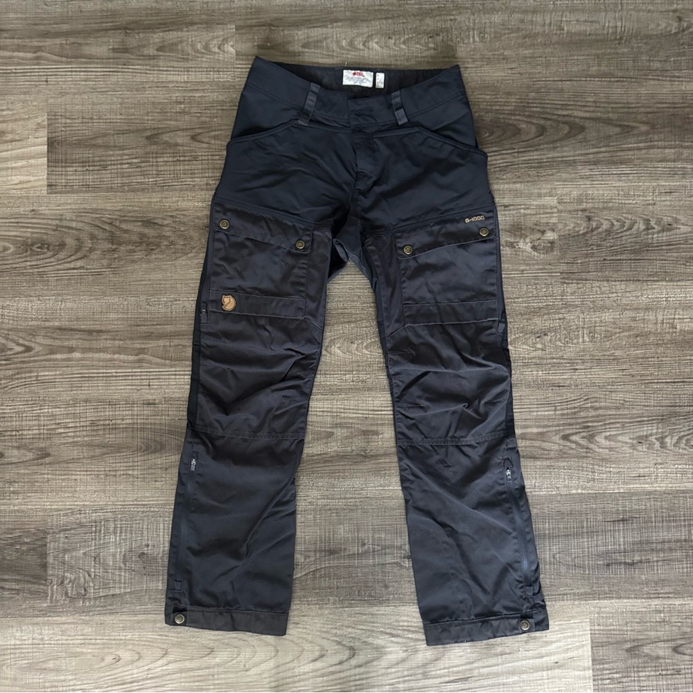 Fjallraven Kanken Trousers EU 38 US 29” Women’s Black Short Length